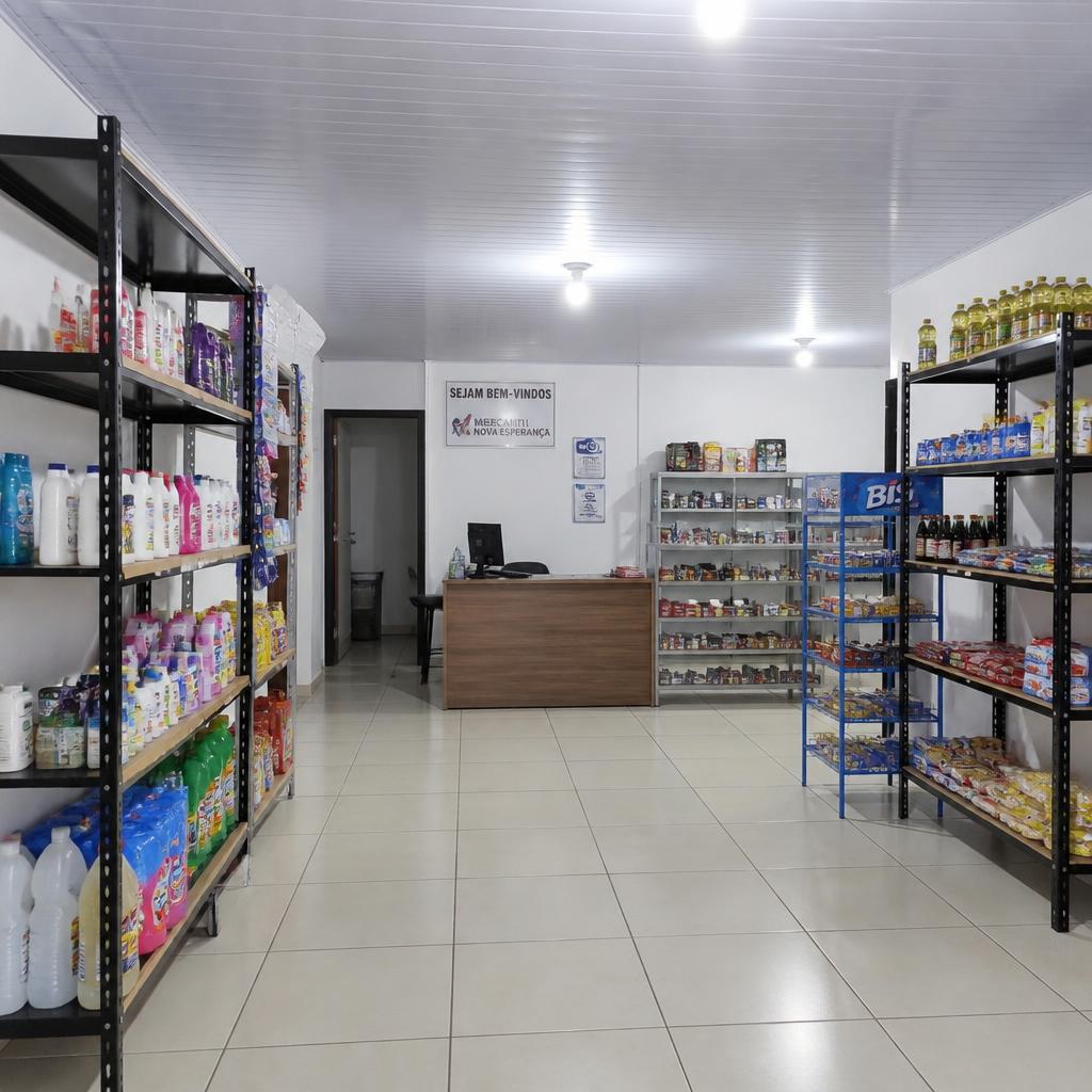 Forro PVC em loja comercial